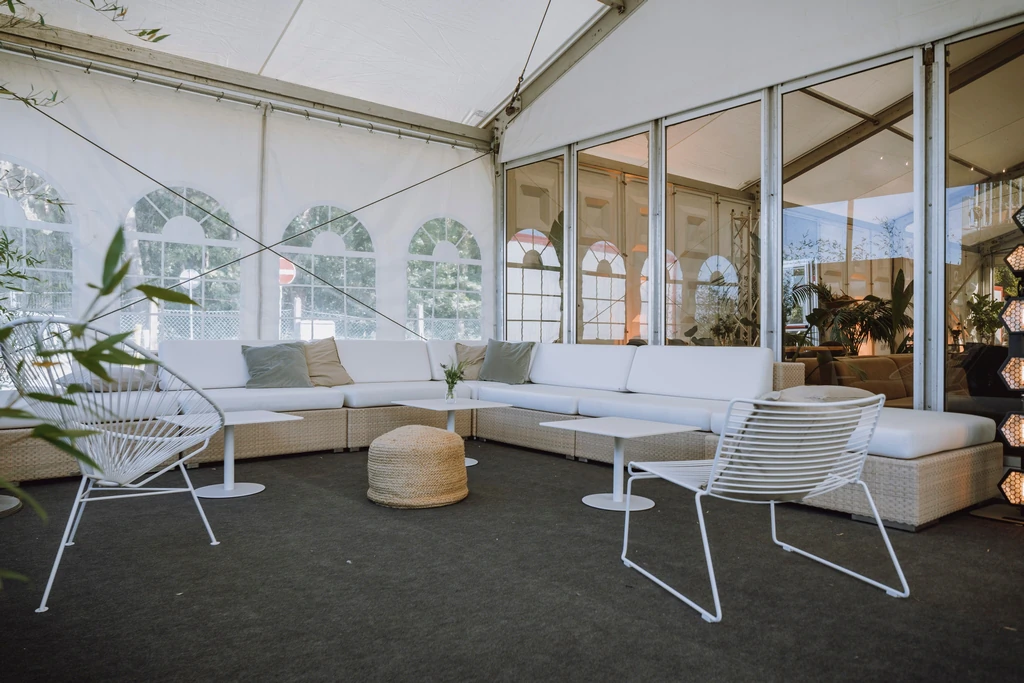 Fotel lounge Acapulco biały W70*D95*H90 SH37 cm