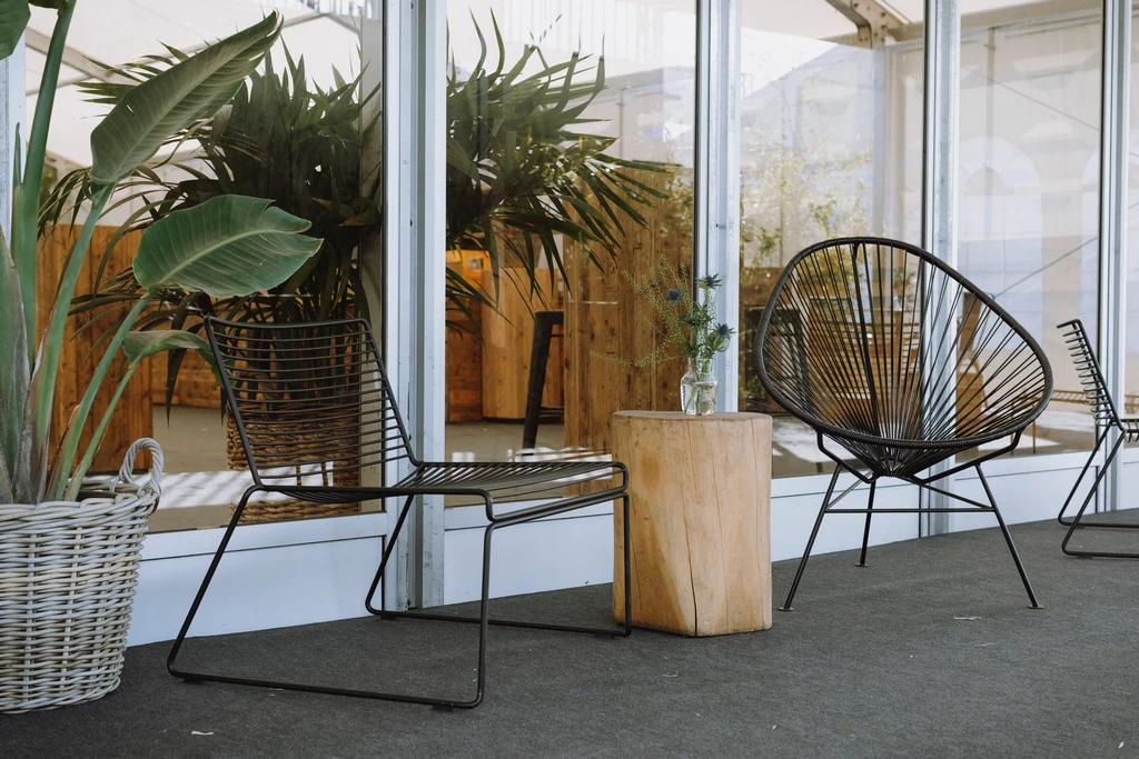 Fotel lounge Acapulco czarny W70*D95*H90 SH37 cm