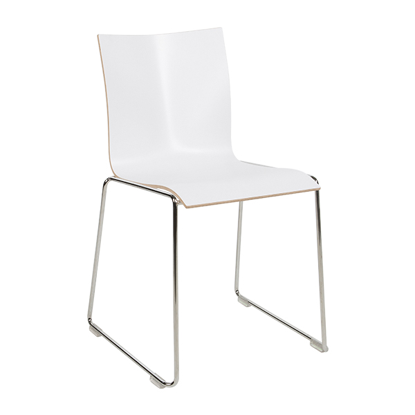 Krzesło Chairik model 107 białe W47*D53*H77 cm