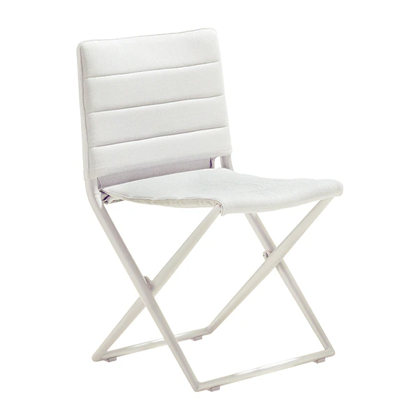 Krzesło Traveller Dining składane białe W50*H83 cm SH47 cm
