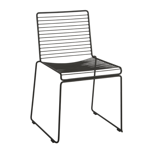Krzesło jadalniane Hee czarne W48*D48*H79 cm SH46 cm