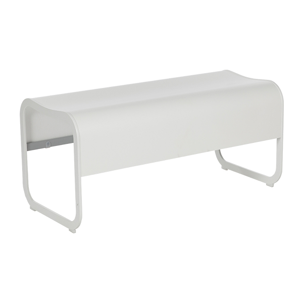 Ławka wypoczynkowa ZA2 biała W94×D44×H43 cm
