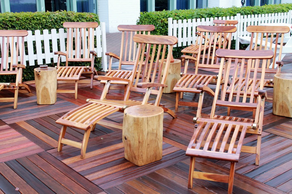 Leżak Bali teak W150*D64*H62 cm