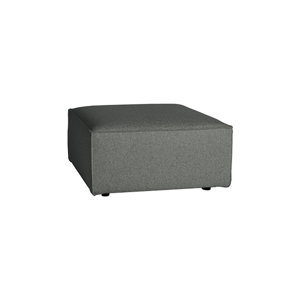 Modułowe siedzisko Moduplus antracytowe W74×D74×H38 cm