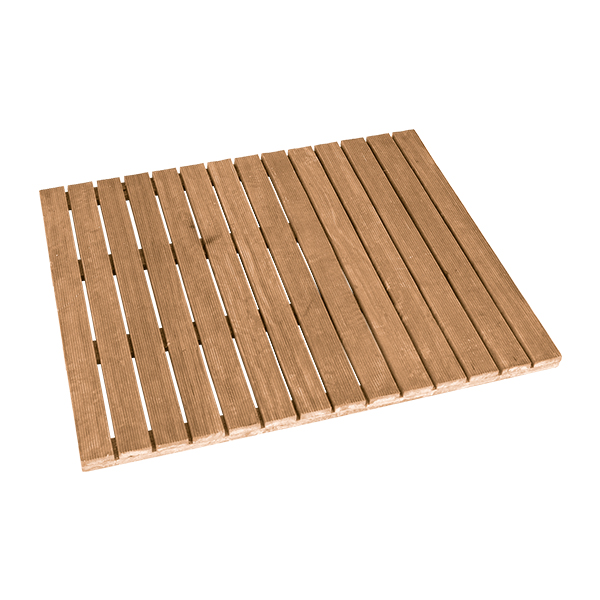 Płytka tarasowa z drewna bankirai W100*D100*H2,5 cm