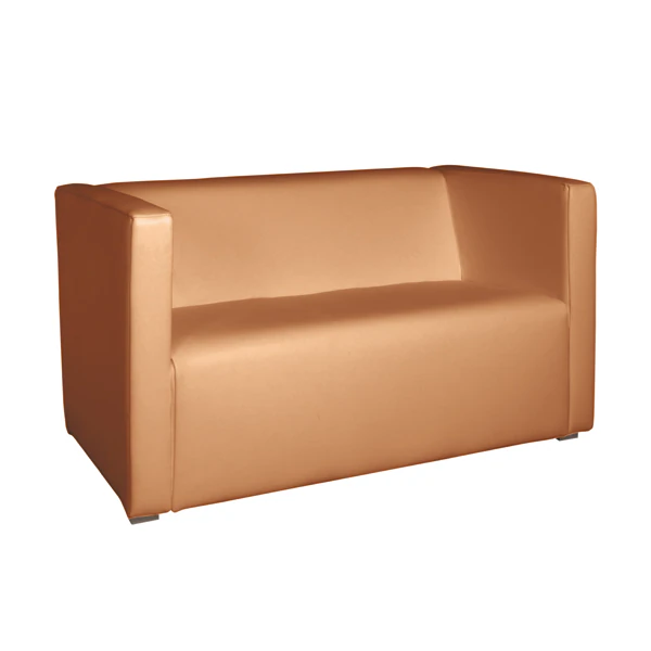Sofa Havanna karmelowa z podłokietnikami
