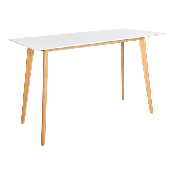 Stół barowy Halmstad biały 180*80*H110 cm