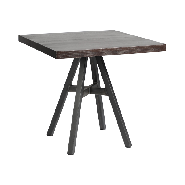 Stół bistro Bristol brązowy W80*D80*H76 cm