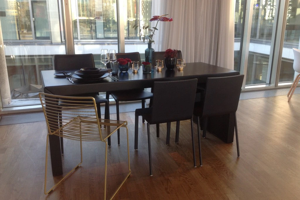 Stół jadalny Marseille czarny W180*D70*H76 cm