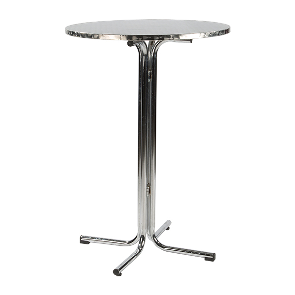 Stół wysoki Stockholm inox aluminium Ø80*H110 cm